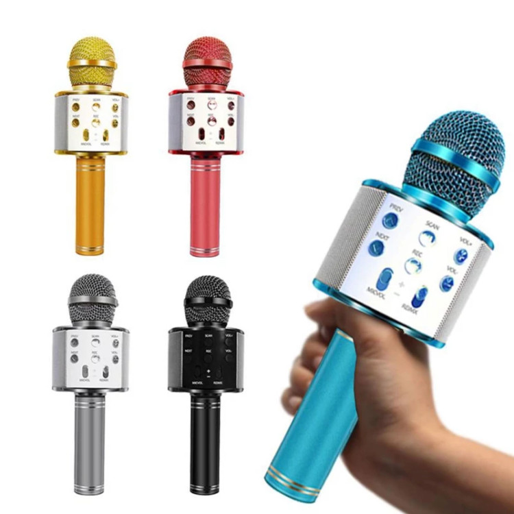 میکروفن بلوتوثی ws-858 باتری بزرگ