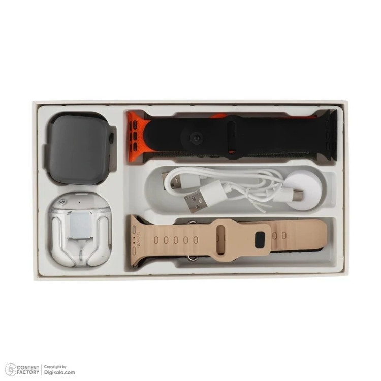 ساعت هوشمند به همراه ایرپاد بلوتوثی wisme مدل ws-x117