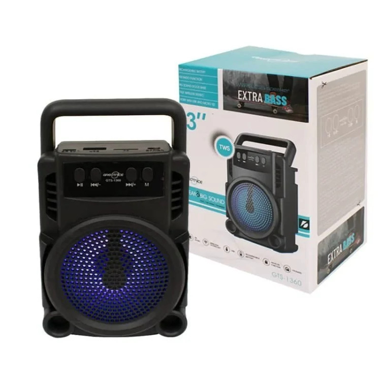 اسپیکر بلوتوثی 3 اینچی GTS-1360