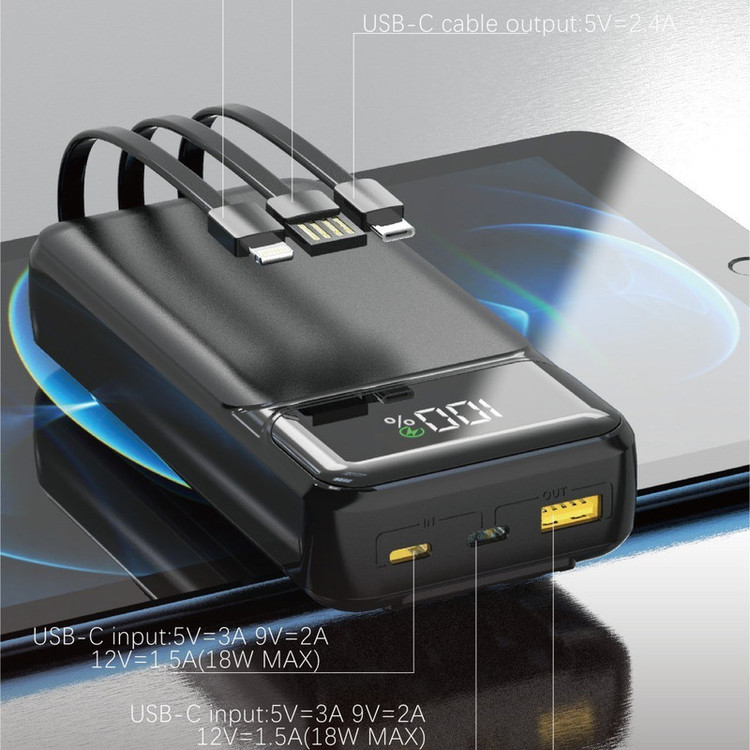 پاوربانک 20000 میلی آمپر Aspor