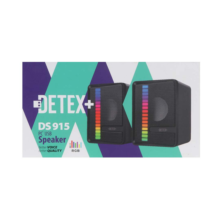 اسپیکر دوتکه رومیزی +DETEX مدل DS915