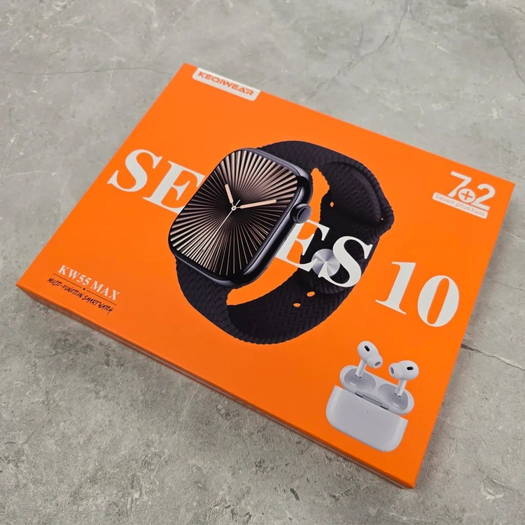 ساعت هوشمند Keqiwear مدل KW55 Max