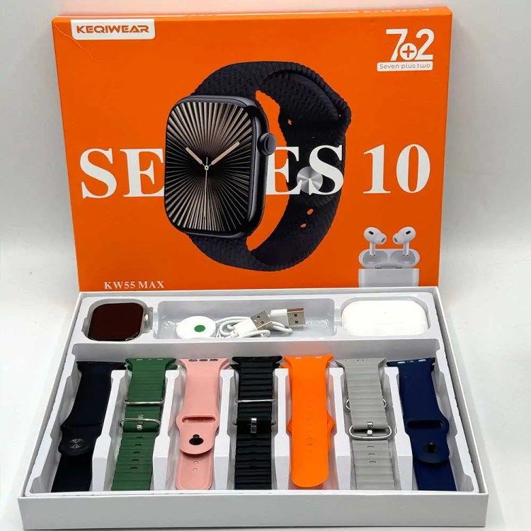 ساعت هوشمند Keqiwear مدل KW55 Max