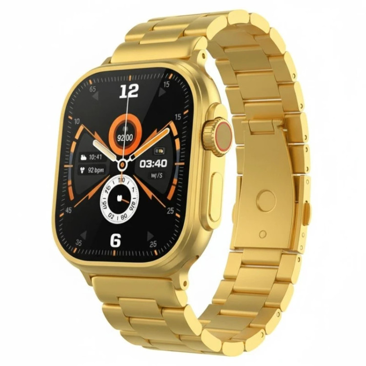 ساعت هوشمند H14 ULTRA2 با بند فلزی و سیلیکونی