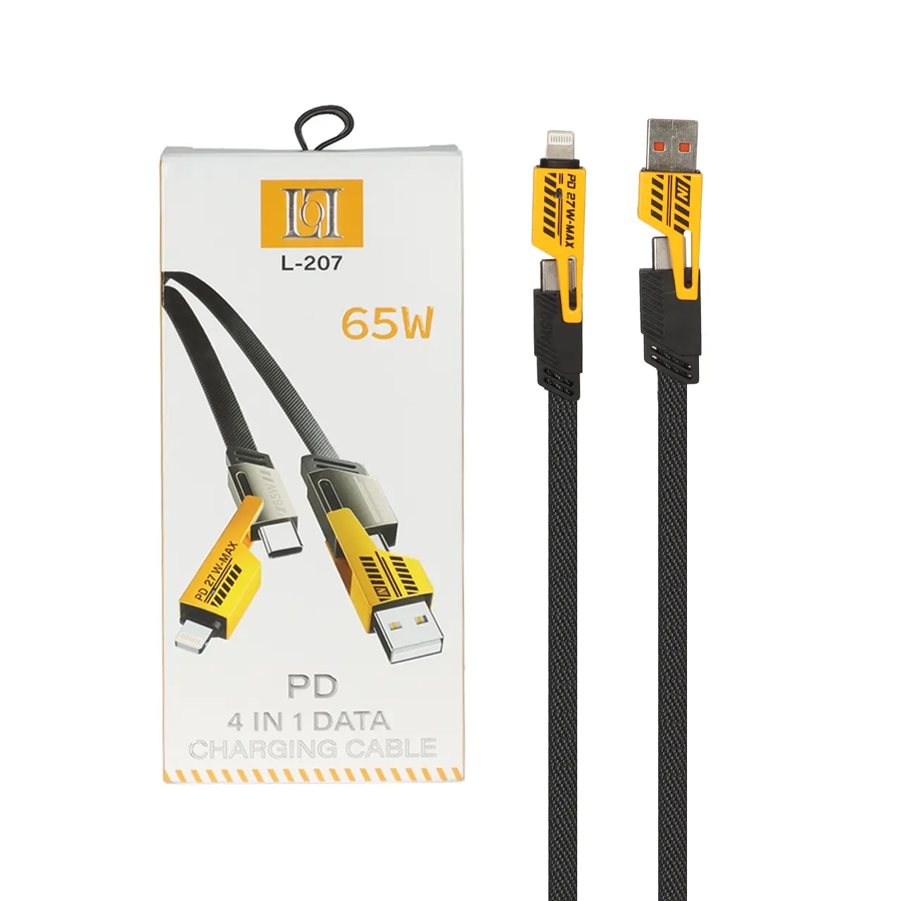 کابل شارژ PD و فست چندکاره Yes Plus 65W مدل L-207